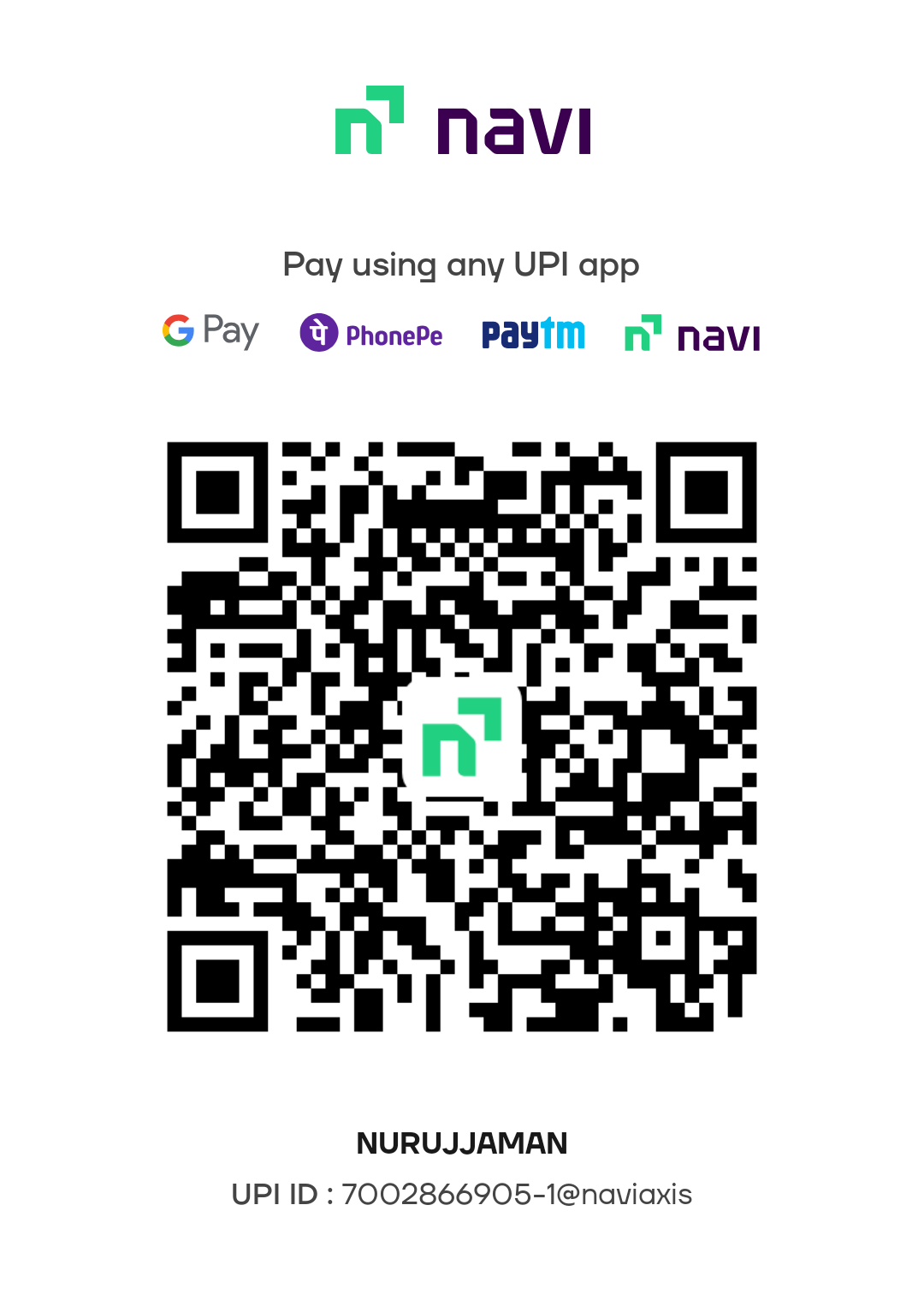 Donation QR Code